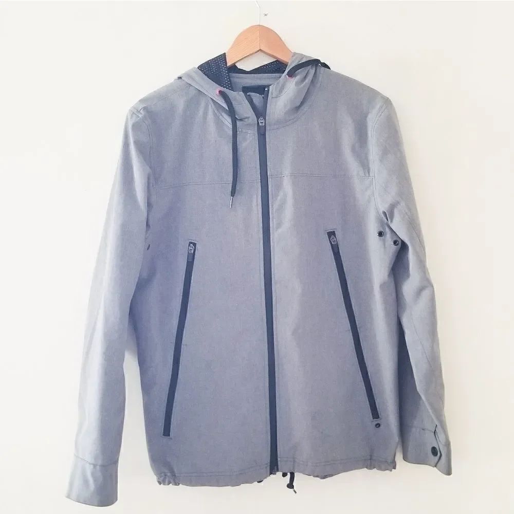 Modern amusement lightweight jacket double zipper